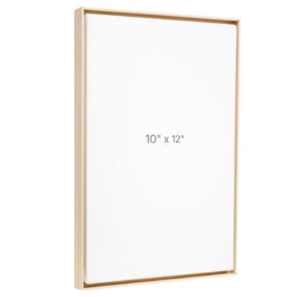 Cadre Flottant 10 x 12" - Chêne - 0.75" profond.