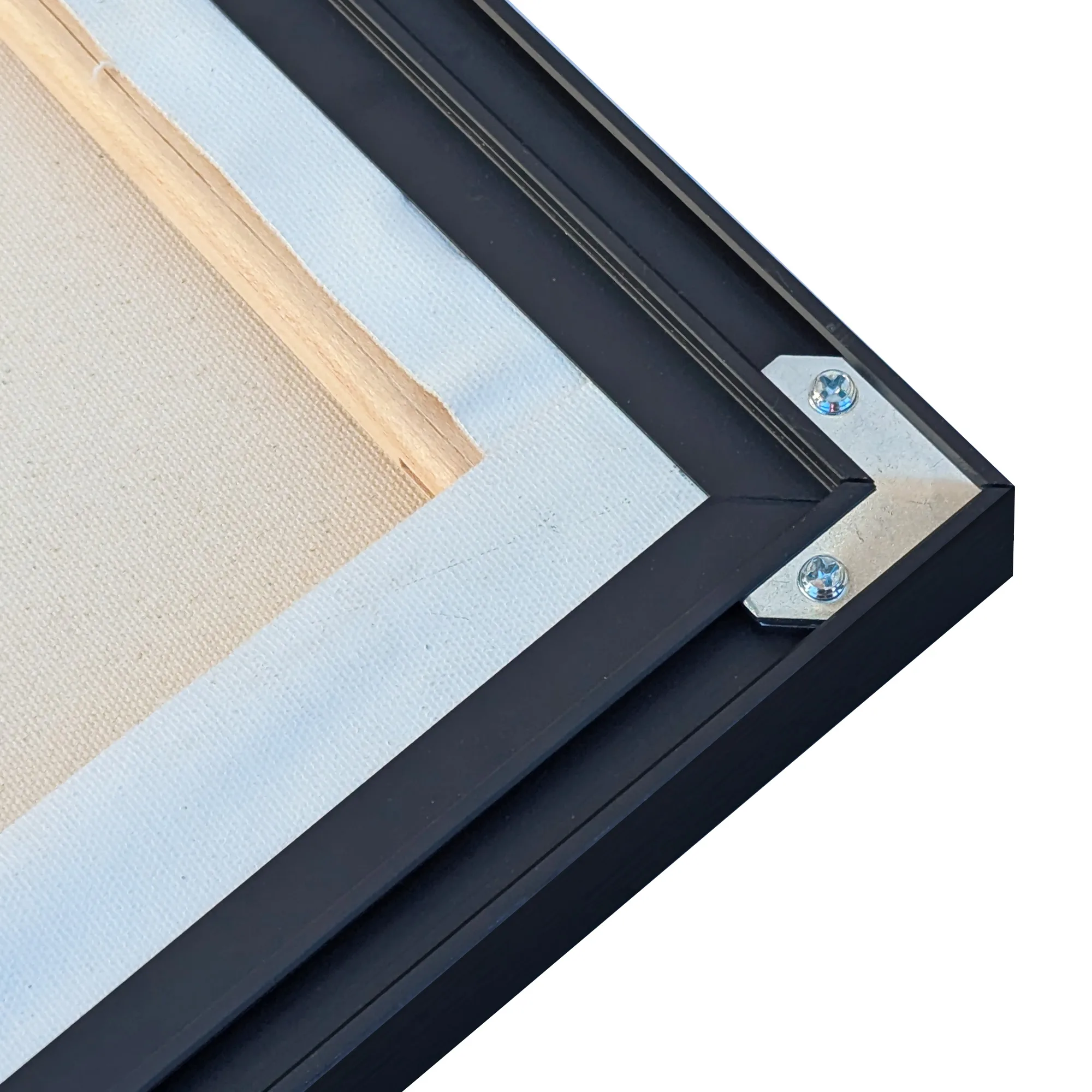 Cadre Flottant 9" x 60" - Noir - 0.75" profond. – Image 3
