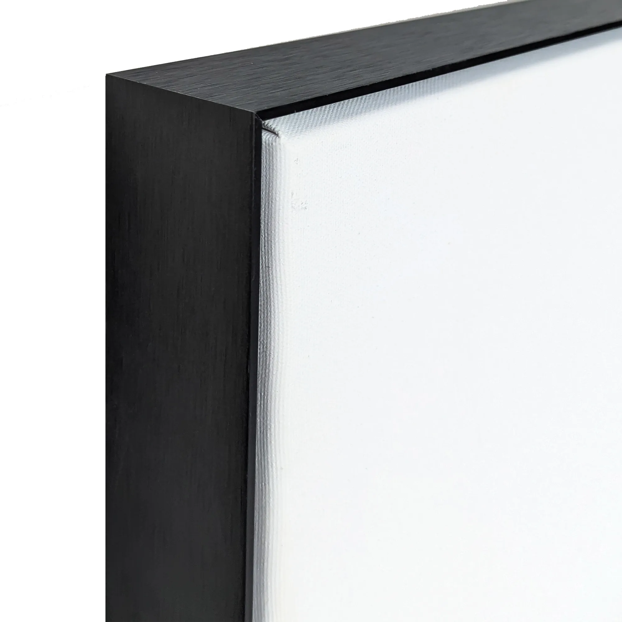 Cadre Flottant 40" x 36" - Noir - 1.5" profond. – Image 2