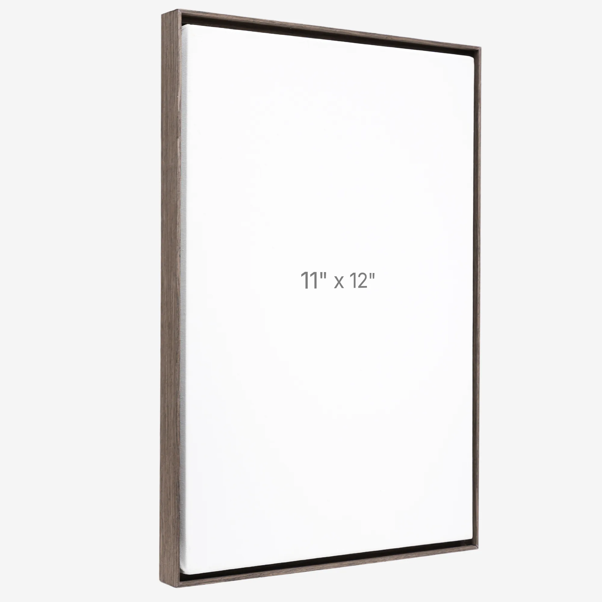 11 x 12" Floater Frame - Dark Oak - 0.75" depth